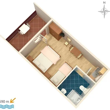 Apartmán Murter 5102b Betina (Sibenik-Knin)
